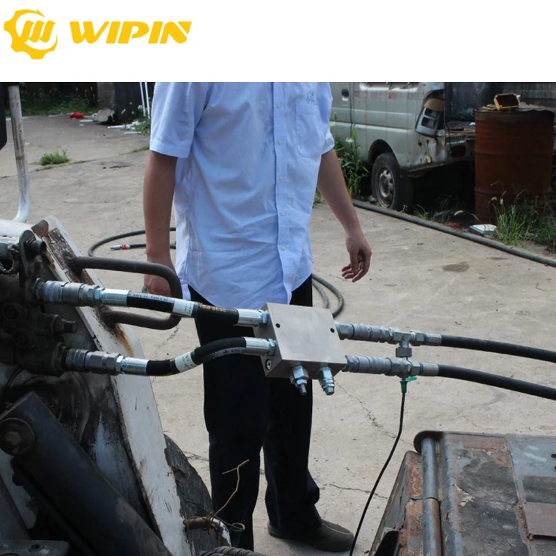 Tractor Hydraulic Flow Control and Flow Divider Valve controller