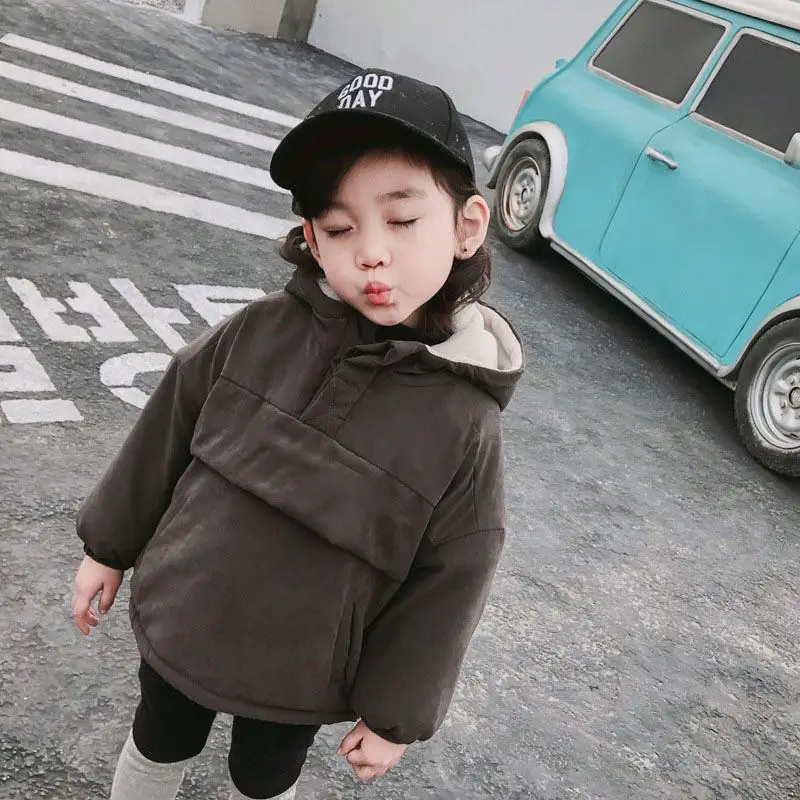 
2019 Clothing New Arrival Fashion Style Loose Cotton Baby Coat Winter 