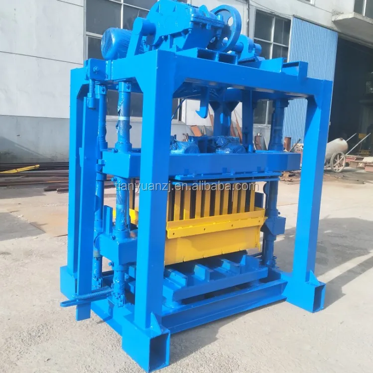 profitable small projects QT40-2 semi-automatic brick making machine