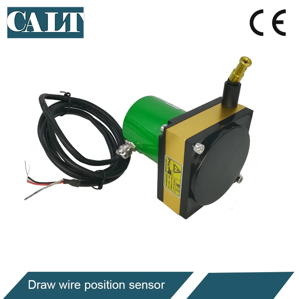  Цифровой датчик перемещения CALT draw wire аналоговый потенциометр 3000 мм измерения длины и