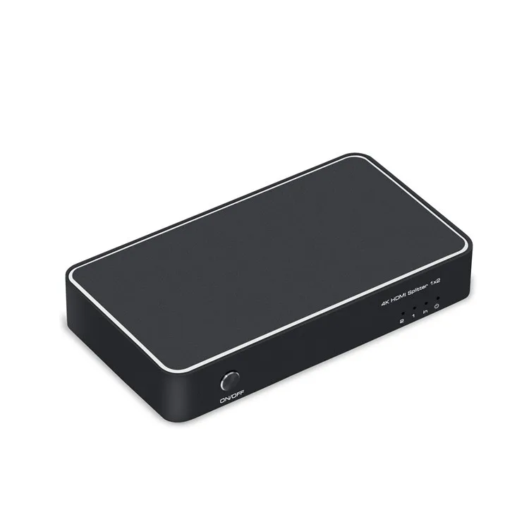 Rocketek алюминиевый HDMI сплиттер, 2 порта 1 в 2 из HDMI сплиттер для PS3 Поддерживаемые HDCP 4 К 3D