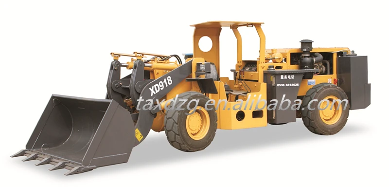 XD918 China mine construction equipment Mine dedicated wheel loader/underground mining loader/underground wheel loader