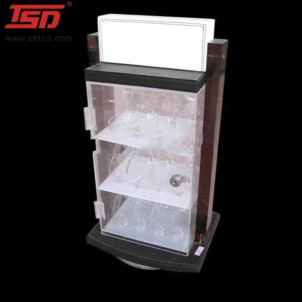 factory custom supermarket watch display stand acrylic,watch retail display,watch shelf