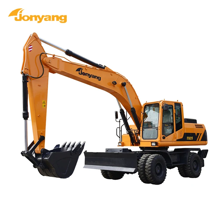 Construction Equipment JYL619E 20t wheel excavator for sale