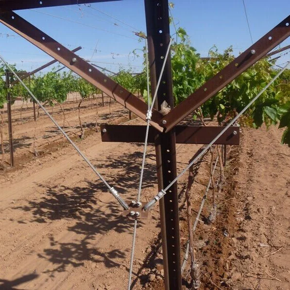 Стальной трос 6,35 мм для виноградной решетки с аксессуарами