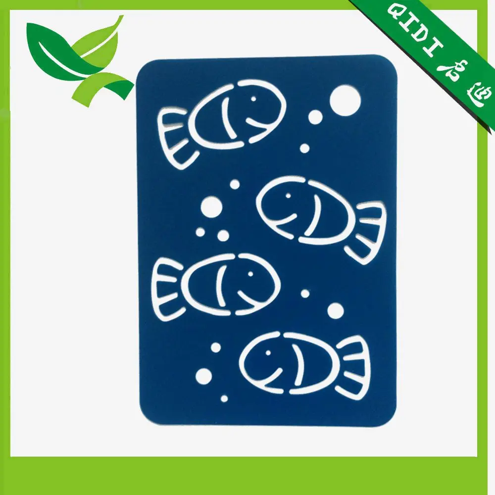 Пластиковый трафарет для рисования животных с набором трафаретов для рисования в виде птицы и рыбы