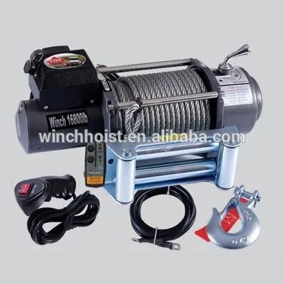 small electric capastan winch 16800lb 12v/24v