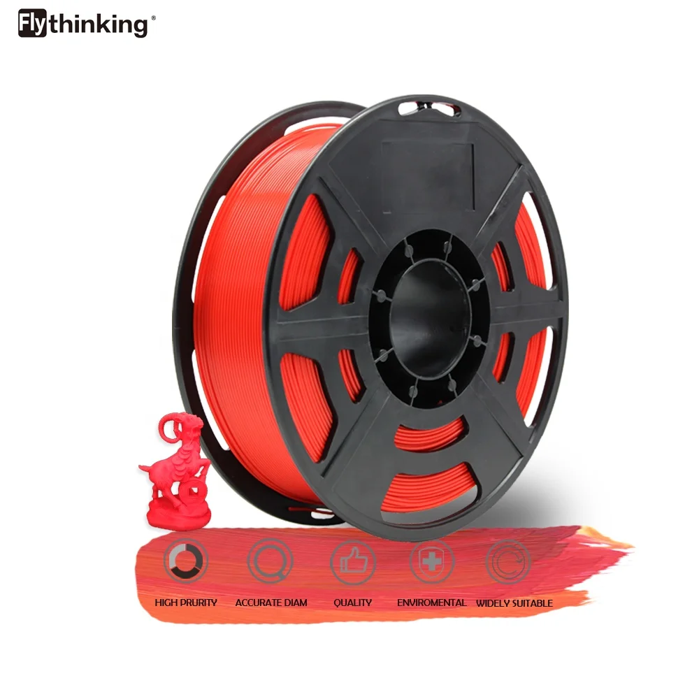 Hot selling pla/abs/pp/tpu Filament 3d Printer Filament for 3d printing 1KG Neat winding