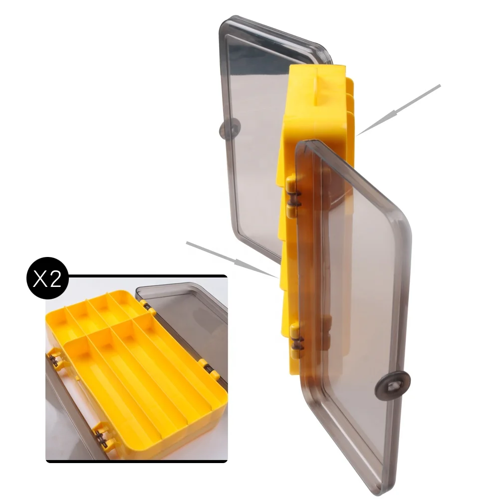 plastic box for fishing lure 17.5*9.8*4.5cm