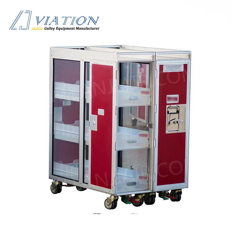 Wuxi Aircraft Airplane kitchen Service Food Cart Trolley