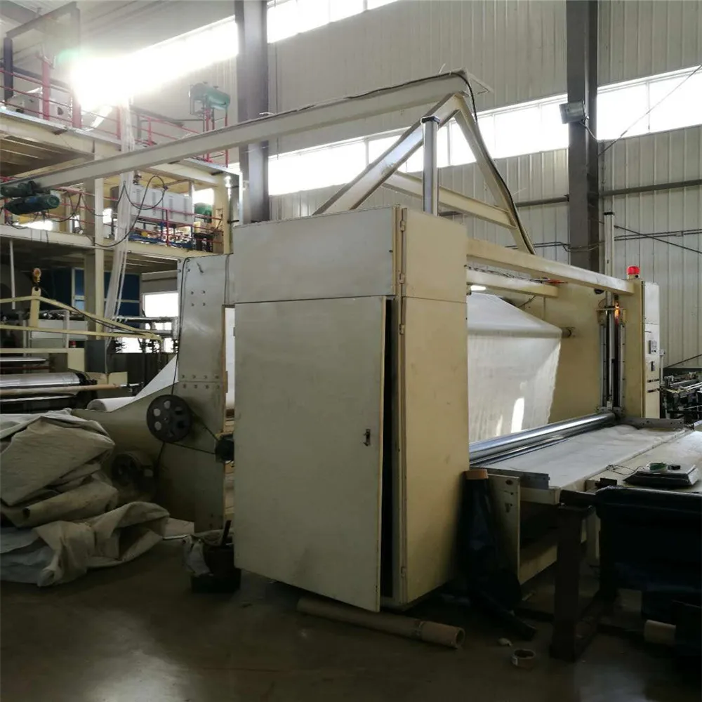 Second hand automatic nonwoven production line non woven fabric making machine