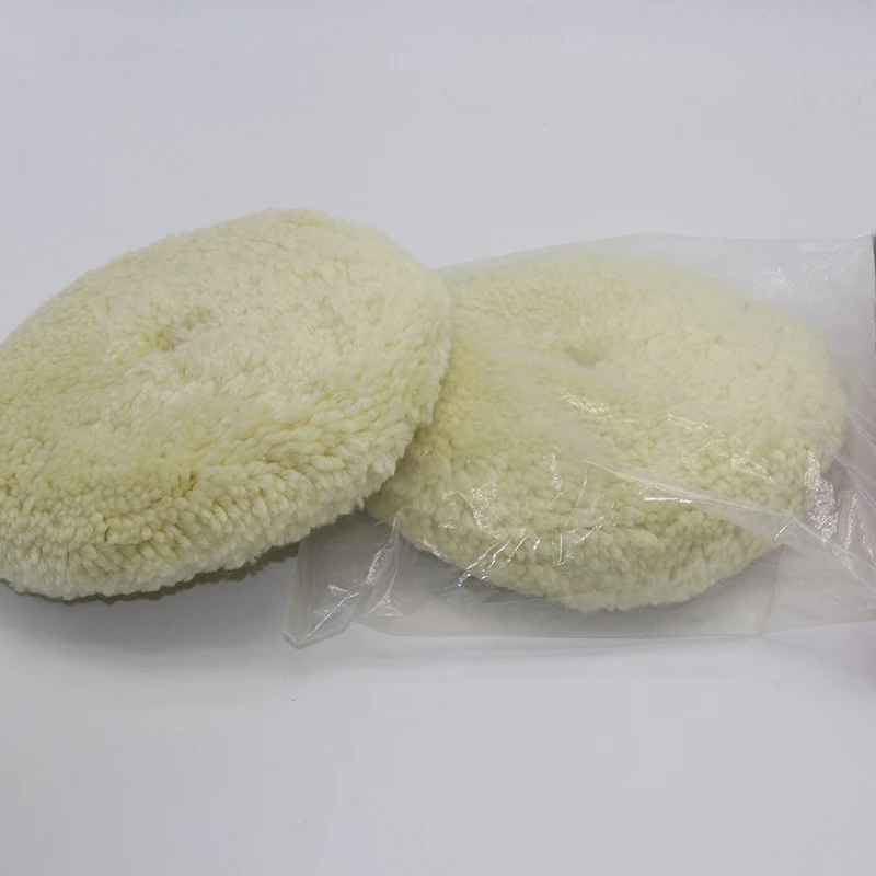 
 100% ягнят материал Двусторонняя вата полировальная подушка  