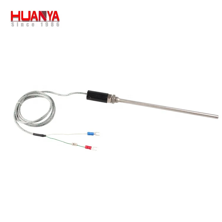 Thermistor and pt100 Type Sensor, Aircraft Temperature Sensor for Water and Oil