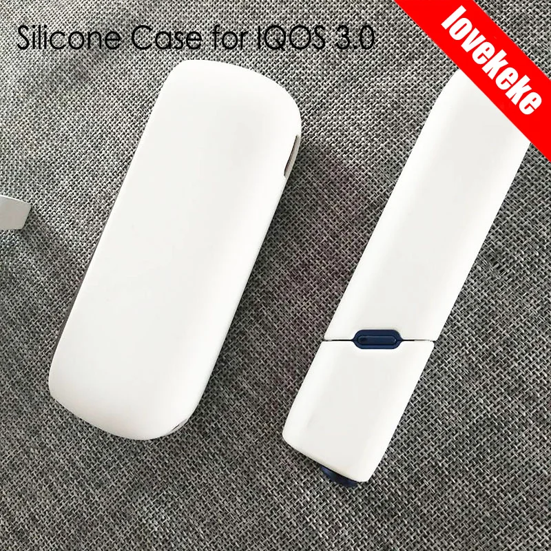 
331332 factory new clear and colorful TPU PC silicone case anti scratch cover case for use with IQOS 3.0 in stock lovekeke 