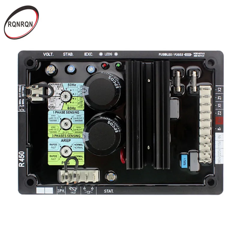 Automatic Voltage Regulator 10kva Diesel Engine Parts Generator AVR R450