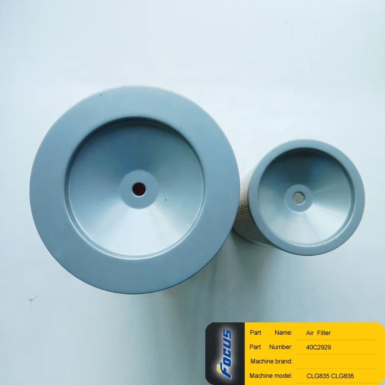LIUGONG Wheel Loader Spare Parts CLG835 CLG836  Air  Filter 40C2929