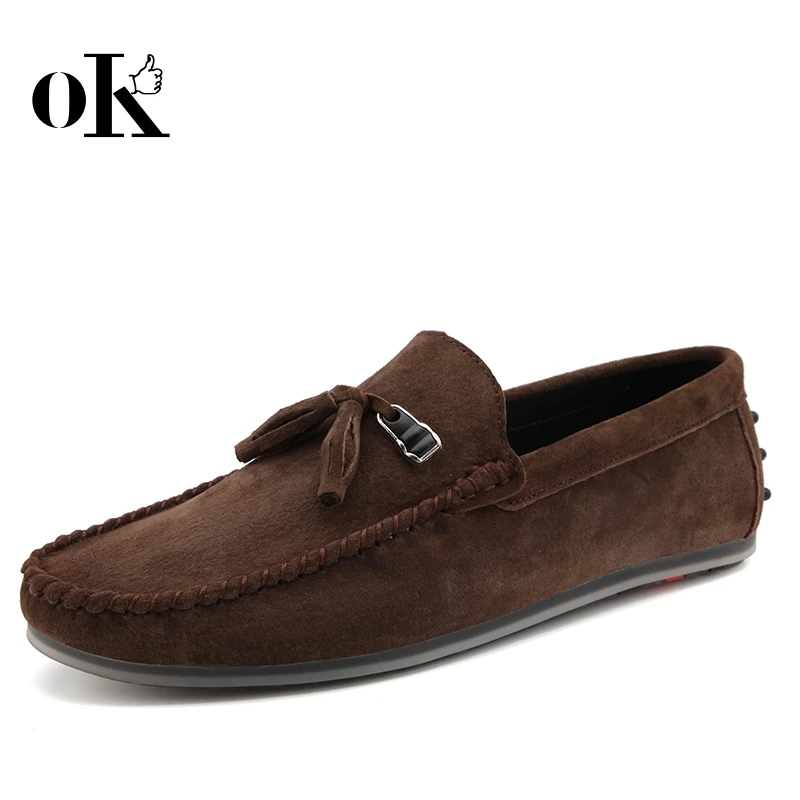 Driving Shoes,Mens Loafer Shoes Leather