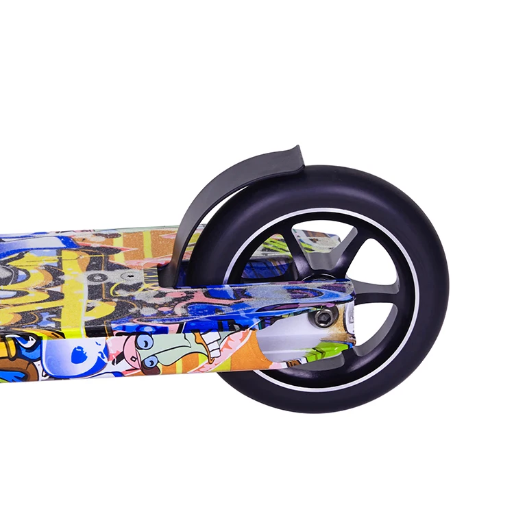 
Pro Two Wheels Water Decal Design Stunt Scooter With Aluminium Frame 