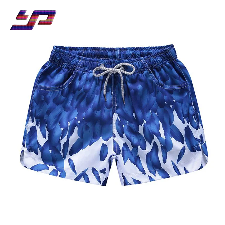 High quality 4 way stretch sportswear swim beach board trunks pants for men beach clothes