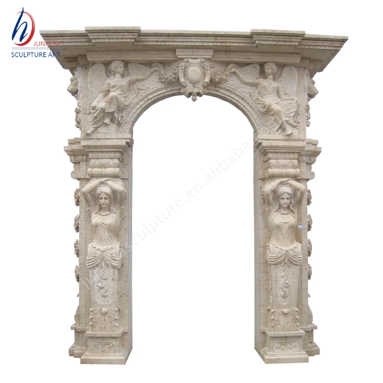High Quality Natural Marble Decorative Door Frame Design for Sale