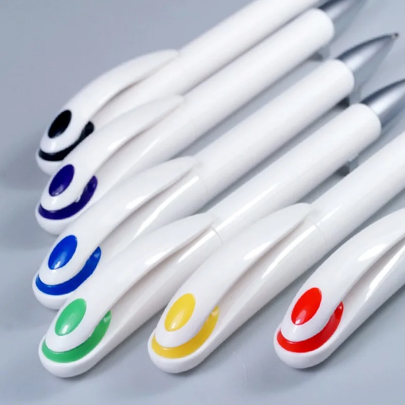 High quality stylo bille twist en plastique multicolor promotional gift twist plastic ballpoint pen with custom logo