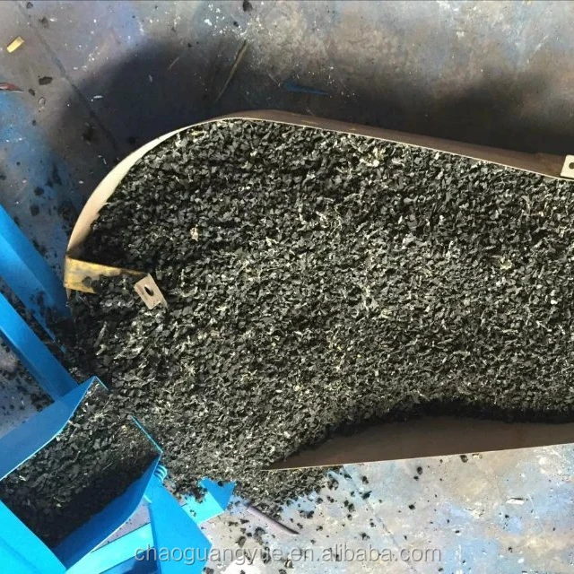 waste tyre recycled tires rubber powder machine / machine to make rubber powder