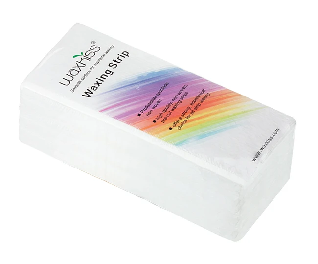 2021 hot selling Spun lace Depilatory wax strips and non woven waxing strips for hair removal wax use