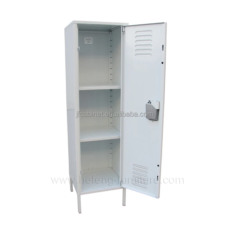 Knock Down 3 Shelves Bedroom Use Kids Mini Steel Locker