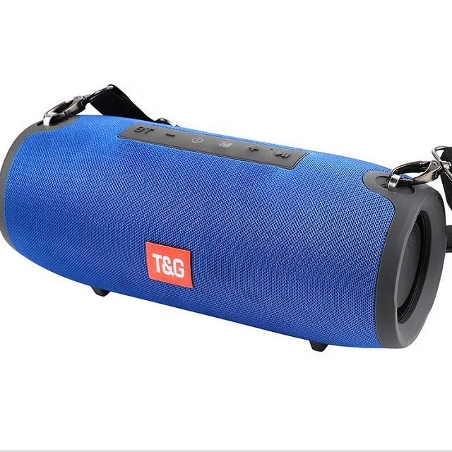 TG118 Hot Sale  outdoor music mini War Drum portable fm fabric wireless speaker with carring