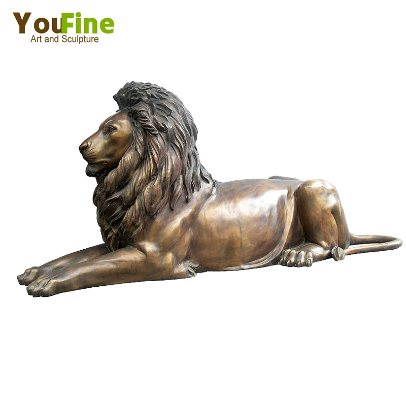  Наружные садовые бронзовые статуи льва на продажу