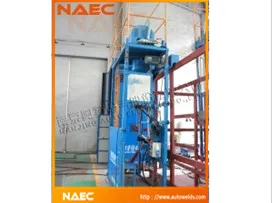 
 Установка автоматической дуговой сварки под флюсом поясов резервуаров  