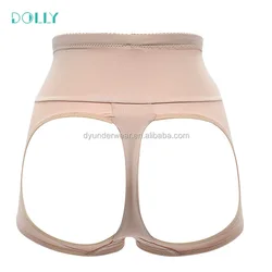 High Waist Sexy Tummy Control Panties Open Bottom Butt Enhancing Shapewear Women