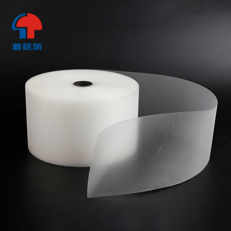 Customized size black and white plastic injection molded hook and loop