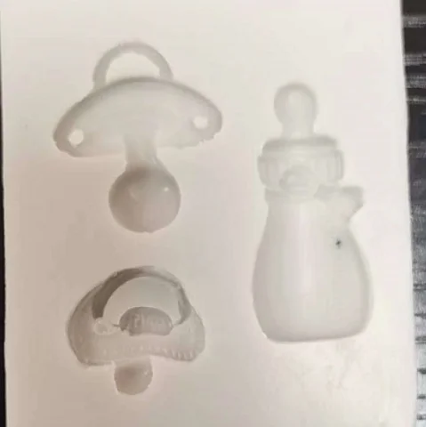 Cake Tool small baby milk bottle nipple Silicone Mold Mould Wedding Cake Border Fondant Cake Decorating Clay Molds Sugarcraft mo