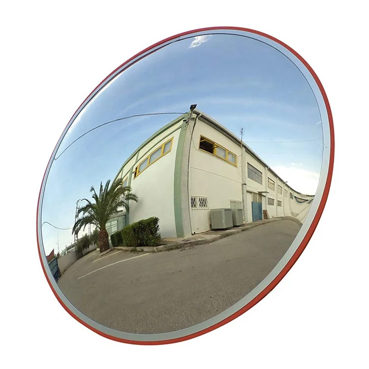 Aging Resistant 60cm Parking Lots Convex Mirror Indoor