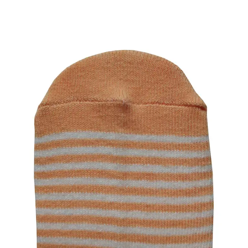 Kids Striped Anti Slip Play Land Grip Socks with Running Sheep on Legs