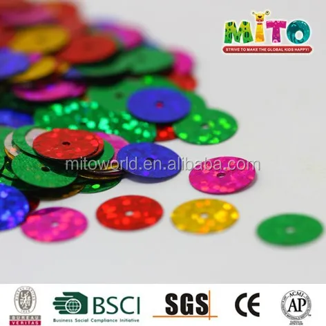 Newest golden AB spangle sequin paillette