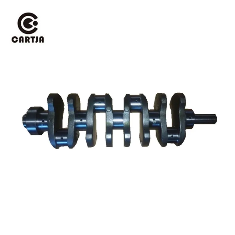 Manufacturer Diesel Engine 4HK1 Forged steel Crankshaft For Isuzu Excavator Spare Parts  8-98029270-5