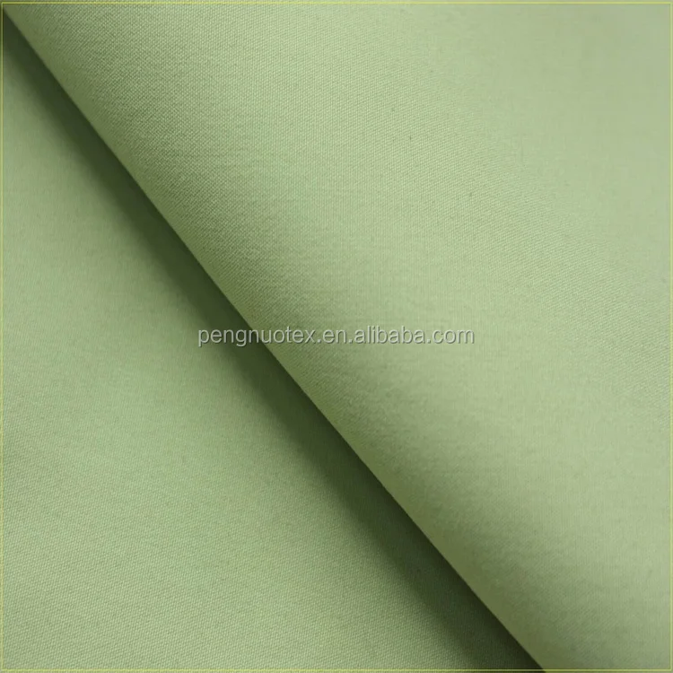 Garment Fabric 100% Polyester Microfiber Peach Skin Plain Printed Fabric