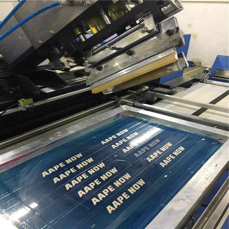 KINWAH(DOPSING) Cotton Labels Automatic silk screen printing machine equipment for sale