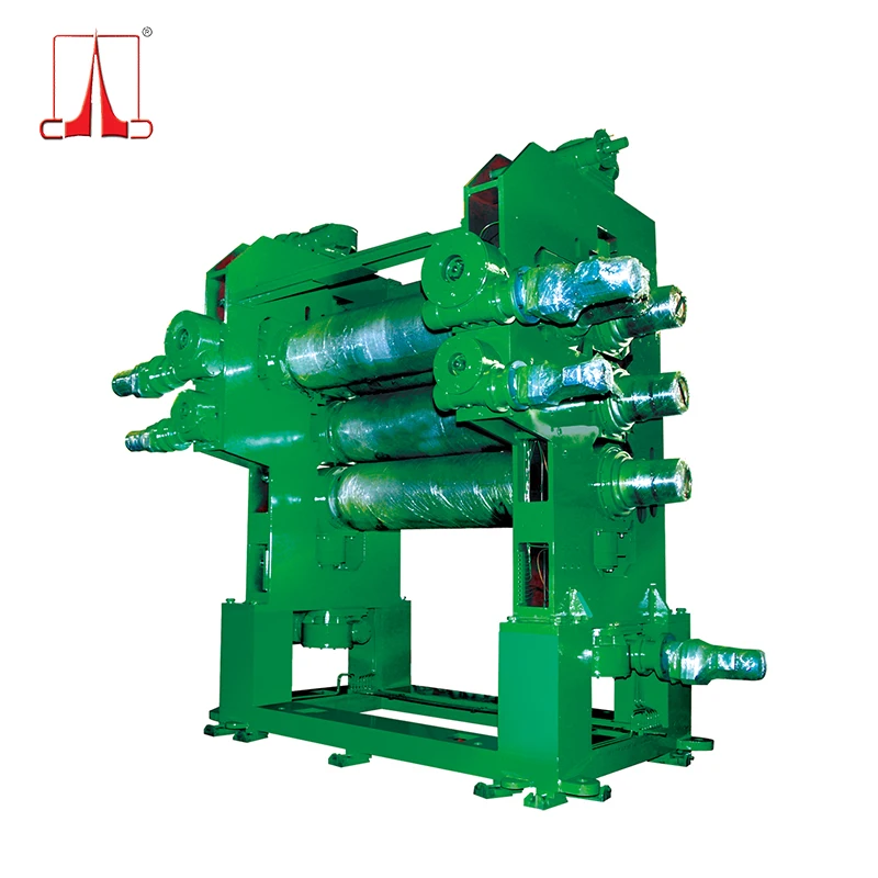 rubber and plastic sheet rigid pvc Electric shaft cross rubber sheet making machine calender