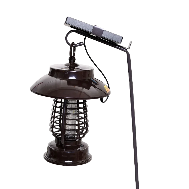 Дешевая УФ светодиодная уличная перезаряжаемая новая ловушка для борьбы с вредителями ловушка для насекомых 5 в Солнечная зарядка USB лампа-ловушка