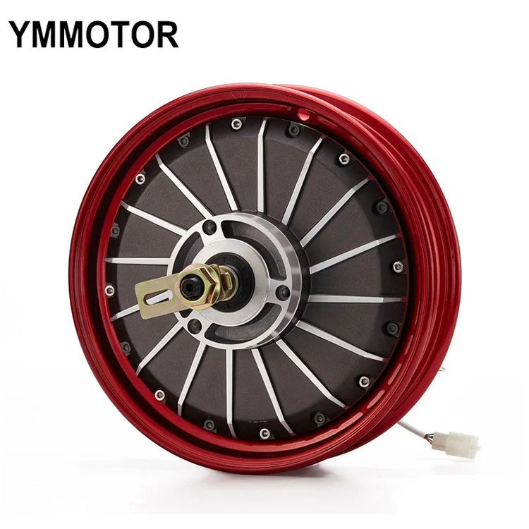 High Efficiency High Speed 10Inch 2000W Scooter Electric Wheel Hub Motor