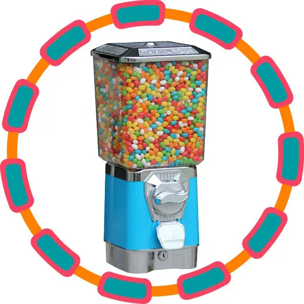 2019 new products Vending Machine Capsule/Gumball/Candy Vending Machine