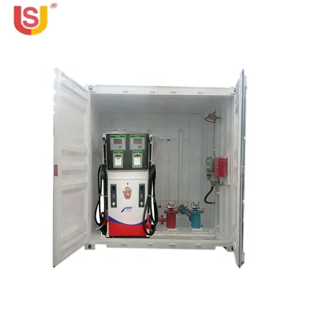 Одиночный диспенсер, двойная насадка, портативная мобильная мини-топливная станция