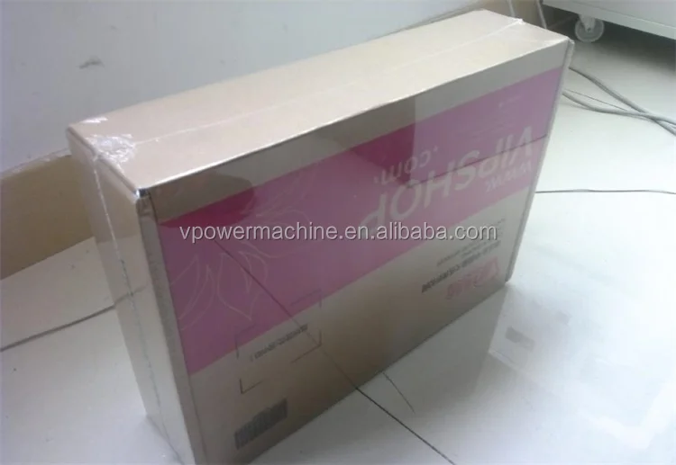 Semi- Automatic water pet bottle film heat tunnel shrink packing wrapping machine