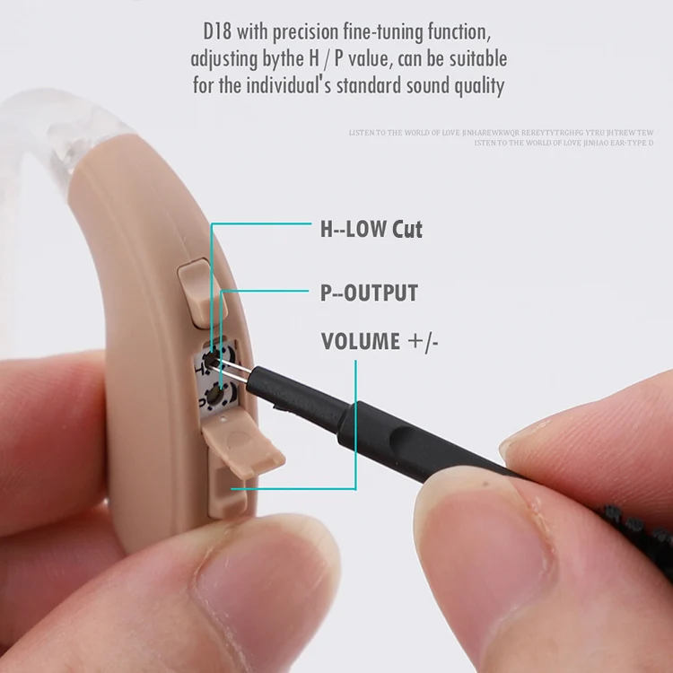 
2019 Jinghao Balanced Armature Digital Ear Amplifier Hearing Aid 
