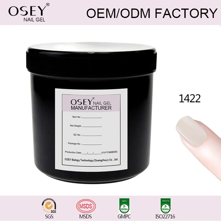 OSEY China Manufacturer Colours LED Natural Gel Polish Soak off Gel Color Private Label UV Nail Gel Polish