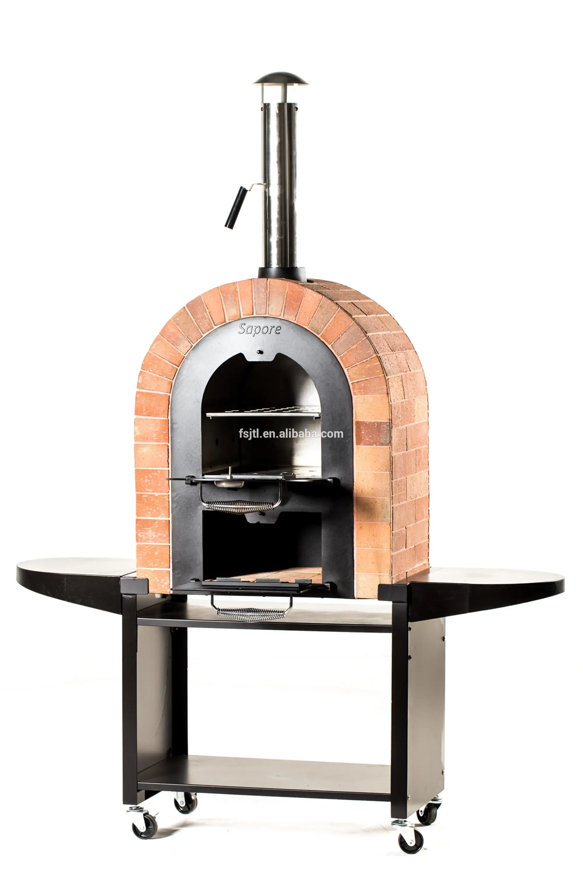 Restaurant brick pizza oven Charcoal BBQ