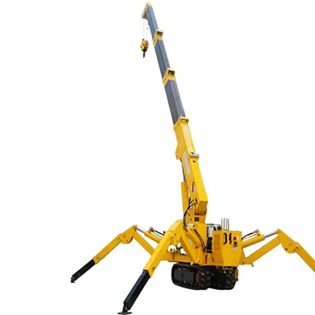 
Narrow Space KB1.0 1Ton Mini Crawler Spider Crane  (62136345680)